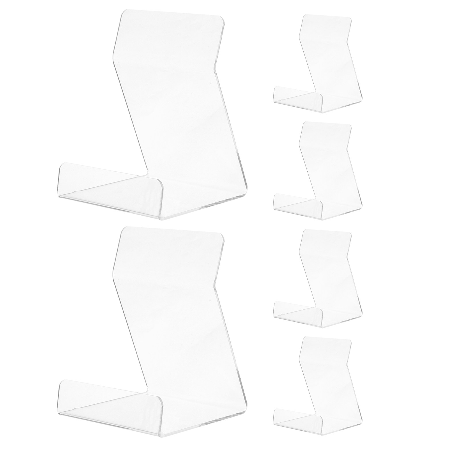 아크릴 소재의 책 진열대 6개 세트, 투명 미니 이젤, - Clear Acrylic Book Stand Holder 리뷰 및 가격