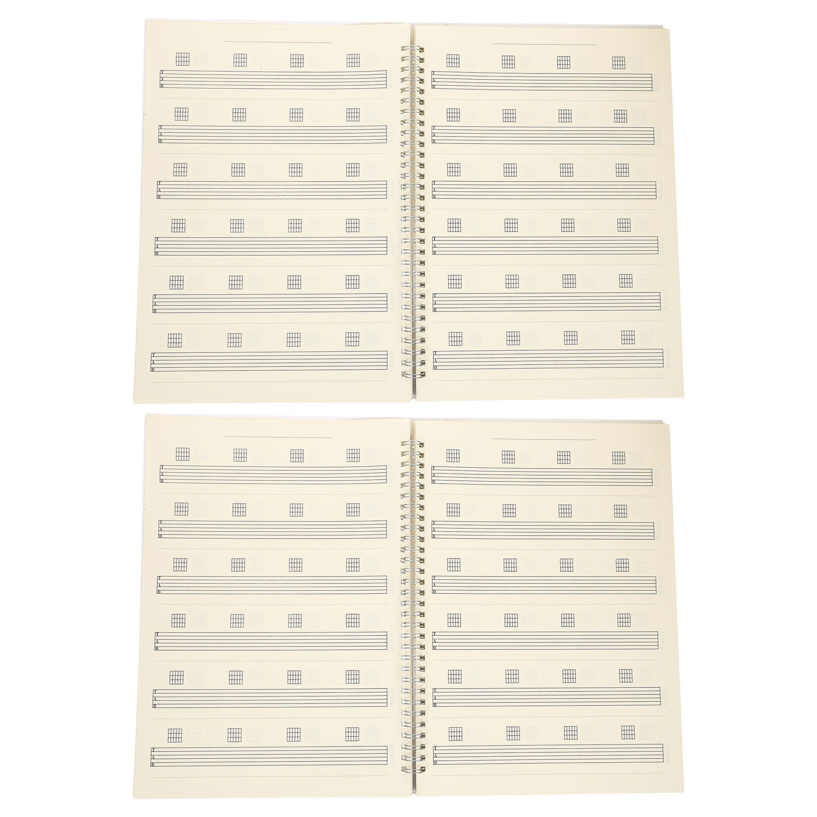 기타 탭 노트 2개 세트, 6줄 빈 페이지, 악보 용지 - Blank Sheet Music Notebook 리뷰 및 가격
