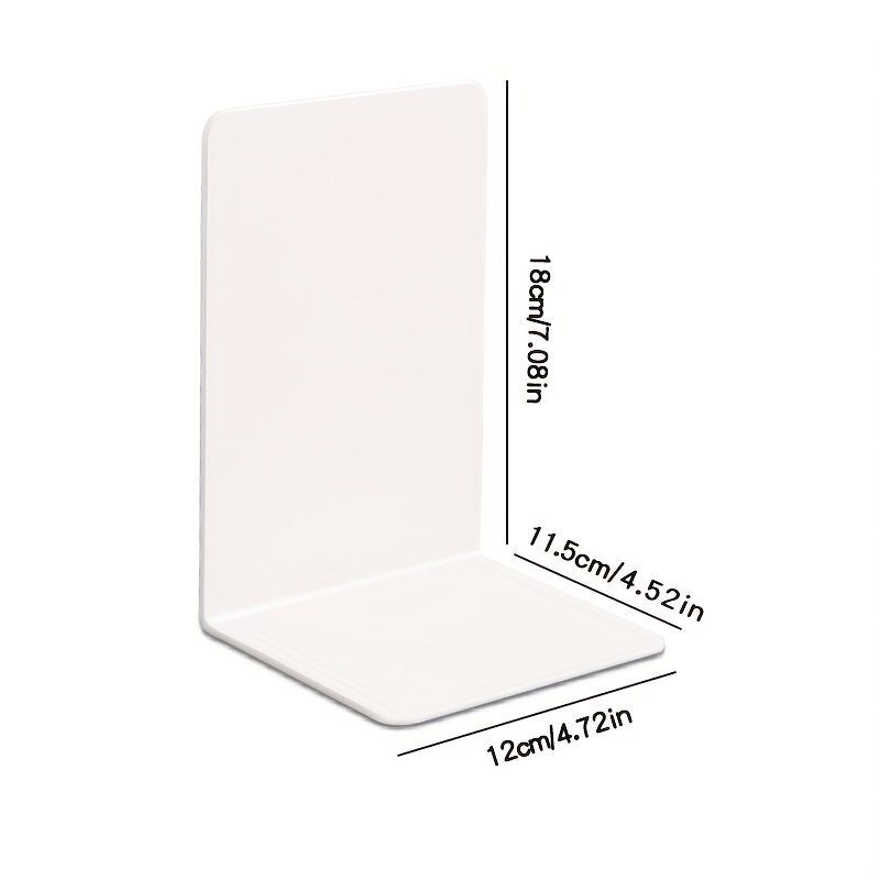 투명 아크릴 재질의 책 받침대 8개 세트, L자형 책꽂 - Clear Acrylic Book Stand Holder 리뷰 및 가격